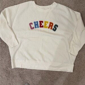 Maurices Cream Cheers Tunic Top